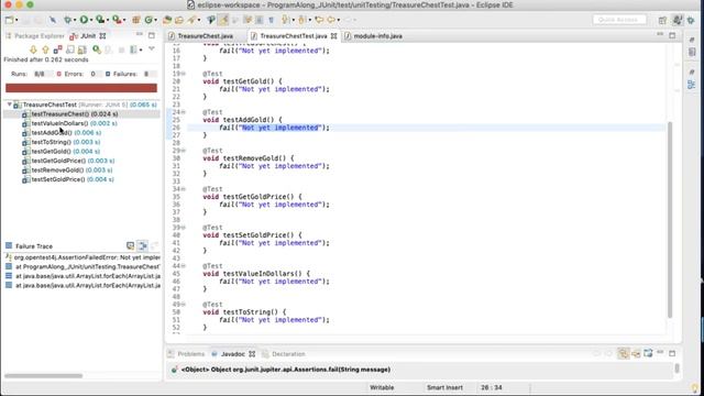 Program Along JUnit5 смотреть онлайн