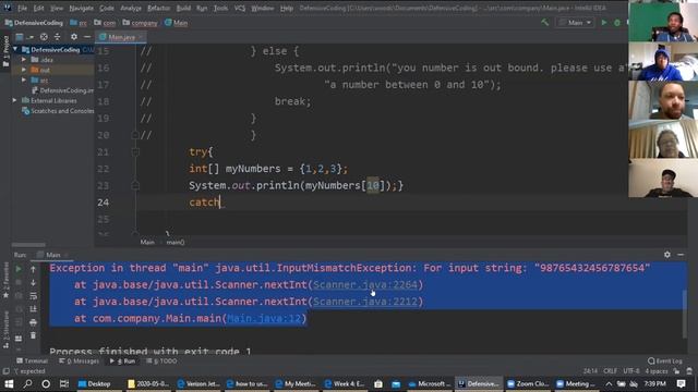 Java 2 Foundations - Exception Handling смотреть онлайн