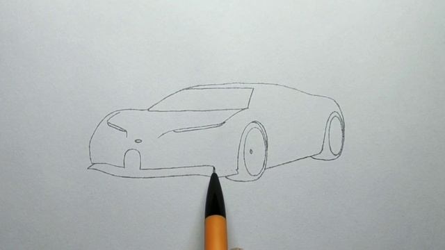 How to draw a BUGATTI CENTODIECI 2019 / drawing Bugatti Sports car 2020 смотреть онлайн