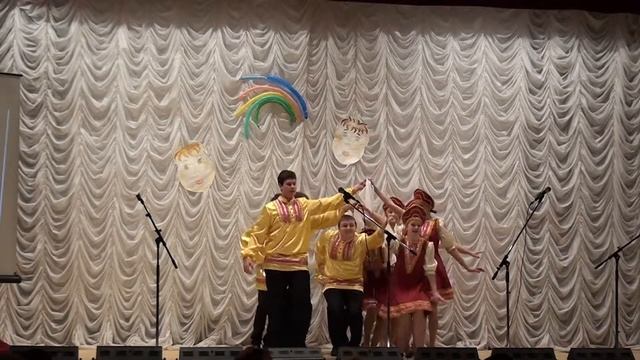 Танец "Ах вы, сени" (8-9 кл. ЭСОШ №1) смотреть онлайн