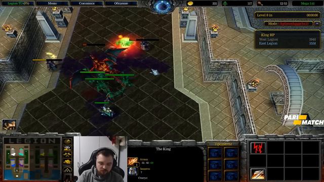 Warcraft (Legion TD) с Терентием и Бандой #2 смотреть онлайн