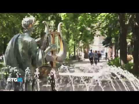 Фонтаны у театра им. Моссовета