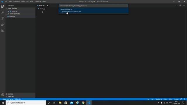 How to Download and Install Visual Studio Code + Python Setup on Windows 10/8.1/8/7 ( 2020 ) смотреть онлайн