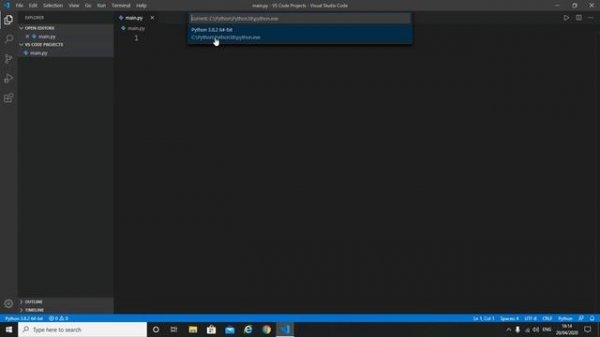 How to Download and Install Visual Studio Code + Python Setup on Windows 10/8.1/8/7 ( 2020 )