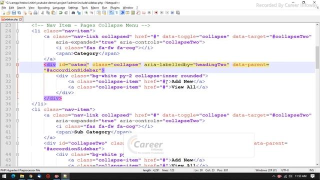 How to create ecommerce website in php? (Part 3) смотреть онлайн