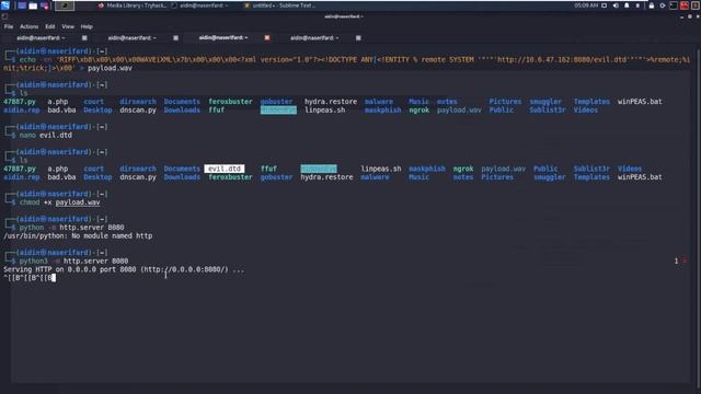 WordPress CVE-2021-29447 TryHackMe! WalkThrough смотреть онлайн