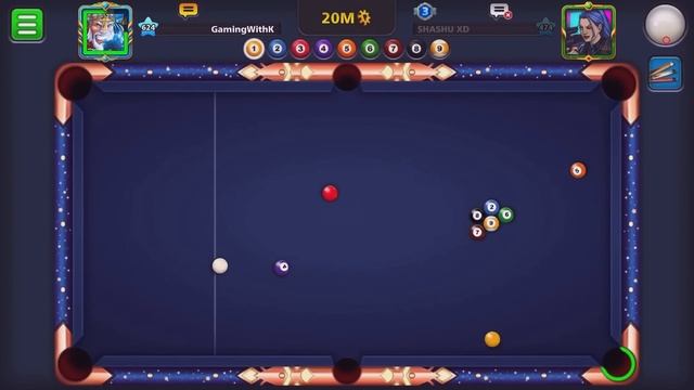 Magic Trickshots in Starry Night 9 Ball - Collect Ring w Permafrost Cue Level Max - GamingWithK смотреть онлайн