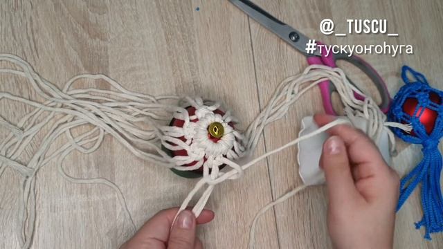 Мастер-класс от Марии КОБЕЛЬЯНОВОЙ - ТУСКУЛААНЫ - ЕЛОЧНАЯ ИГРУШКА смотреть онлайн