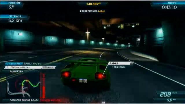 Need for Speed Most Wanted 2012 - Gameplay Lamborghini Countach - HD 720p смотреть онлайн