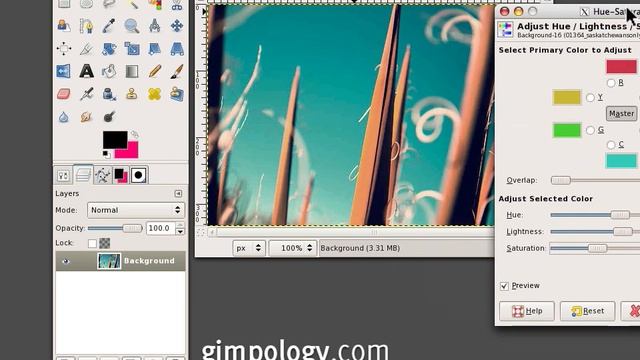 How to Make Your Photos Look Vintage! Old Photo Effect -- GIMP Tutorial смотреть онлайн