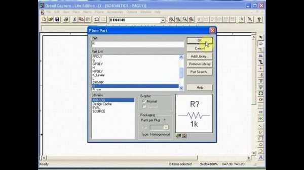 How to Add Libraries in OrCAD 9.2