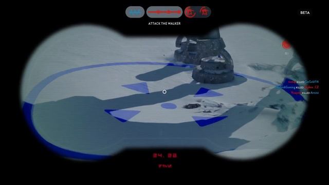 SW Battlefront - как завалить AT-AT! смотреть онлайн