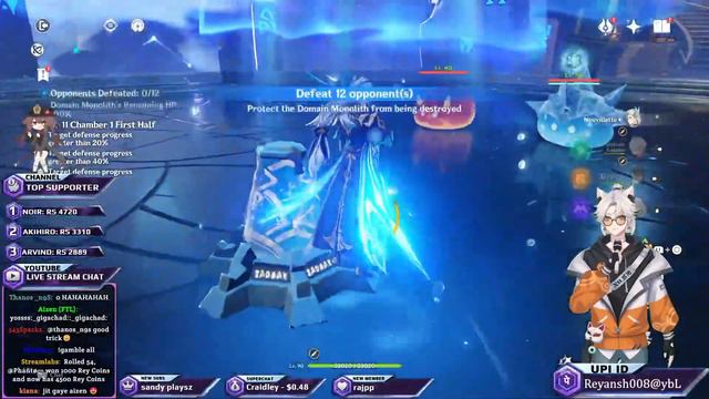 New Year New Abyss But Same Old Me(Skill issue)💀Member Abyss Pain No NHK | Genshin impact india смотреть онлайн