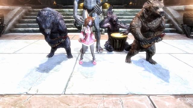 Skyrim. Dance Synchronizator. The Lost One's Weeping. смотреть онлайн