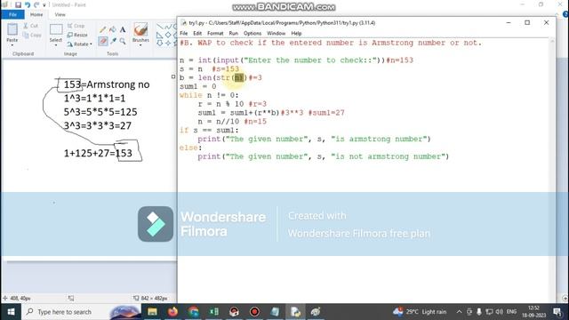 Even/odd number, Armstrong Number & Grade Finder Python Programs || #pythonprogramming смотреть онлайн