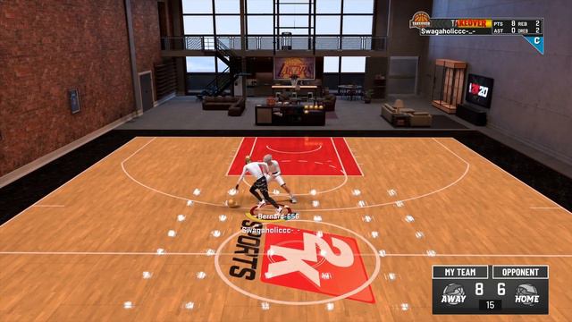 Quick 1v1 in MyCourt [NBA 2K20] смотреть онлайн