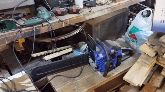 Бензопила цепная ВИТЯЗЬ БП-52-3.9 смотреть онлайн