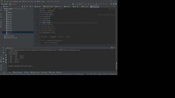 Изучаем Python по книге Мэтта Харрисона "Как устроен PYTHON" | Индексирование и срезы