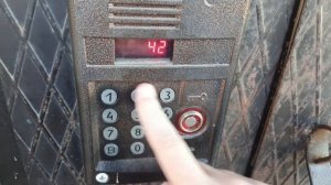 Смена общего кода на домофоне Eltis