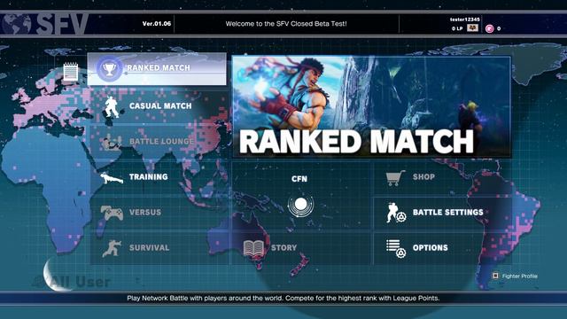 Street Fighter V: Menu Theme [Beta] смотреть онлайн
