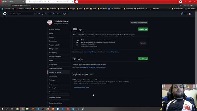 Delphi Boss - Autenticação GitHub SSH смотреть онлайн