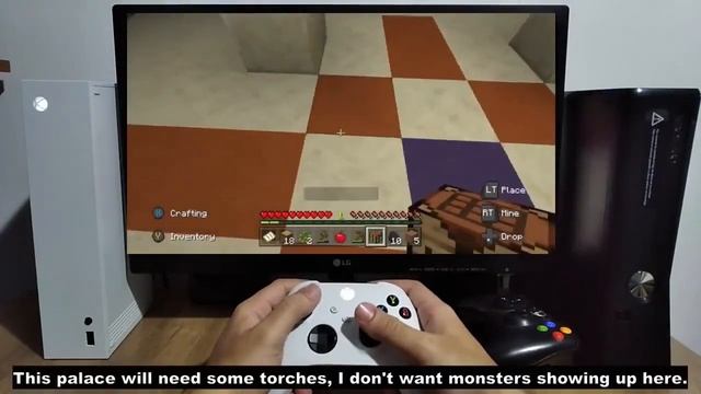Testing MINECRAFT on Xbox Series S - POV Gameplay, Test, Graphics смотреть онлайн