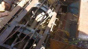 Самодельный Комбайн для выбивания зерна