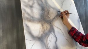 МРАМОР! С Помощью АЭРОГРАФА от Художника _ Венецианская штукатурка _ GuraDecor
