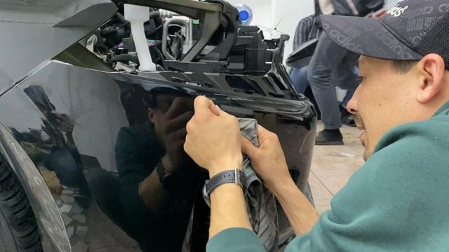 Kia K5 bamperiga (защитный плёнка) yopishtrish. Киа К5 бамперига (защитный плёнка) йопиштриш. смотреть онлайн