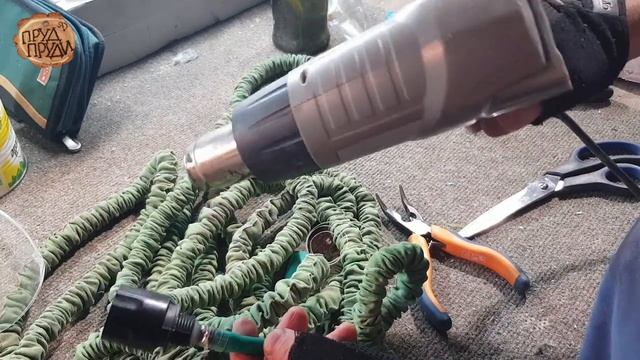 Ремонт чудо шланга для полива//Растягивающийся шланг для полива смотреть онлайн