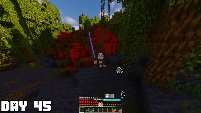 I Survived 100 Days as a JEDI in Minecraft смотреть онлайн