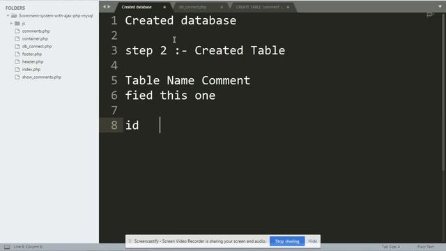 Comment System with Ajax, PHP & MySQL смотреть онлайн