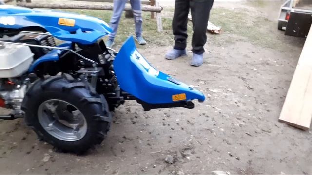 MOTOCULTOR BCS POWER SAFE ALPINE MOTOR HONDA 13CP! смотреть онлайн