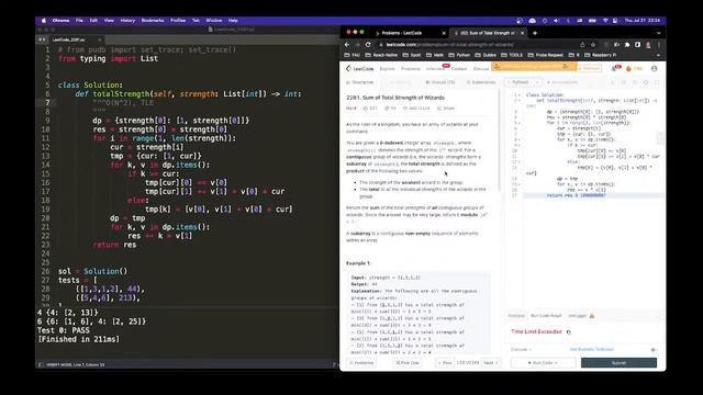 2022-07-21 LeetCode 86 & 2281 (Incompleto) смотреть онлайн
