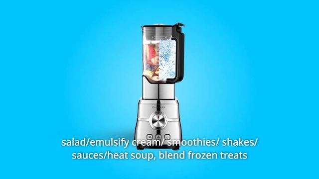 COOCHEER Blender Smoothie Maker 1800W Review смотреть онлайн