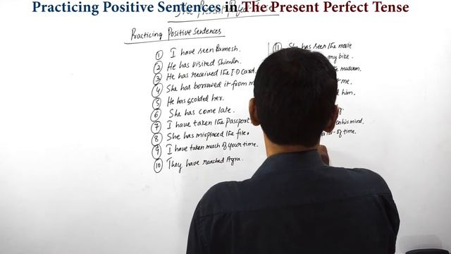 Practicing Positive Sentences in The Present Perfect Tense смотреть онлайн