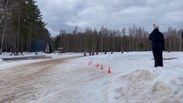 Скийоринг + Мотокросс в мотопарке Конаково