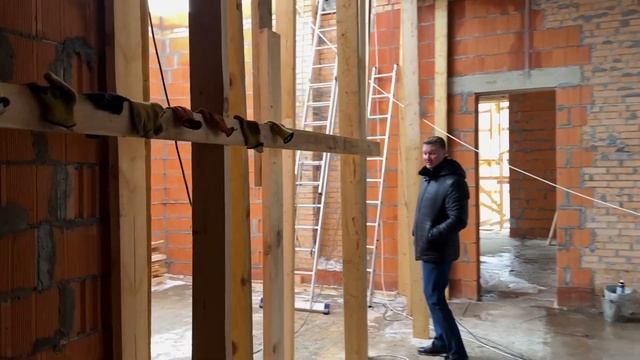 Строим 2 огромных дома по 1000 м2! Обзор строительства дома! Одинцово смотреть онлайн