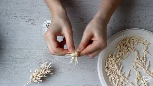 4 СПОСОБА сделать DIY колоски, колосок своими руками. 4 WAYS to DIY spikelets / Творческое место смотреть онлайн