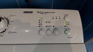стиральная машина zanussi ZWQ 5104. При включении бегунка пи...