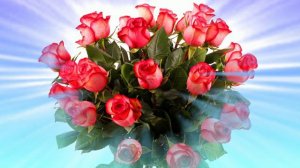 Футаж. Цветочный фон 183