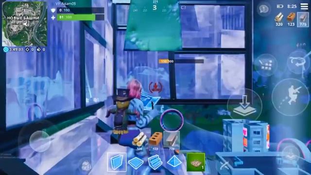 НАЧАЛ играть в фортнайт на телефоне смотреть онлайн