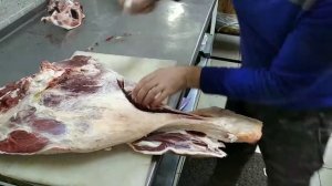 Обвалка говяжьего задка