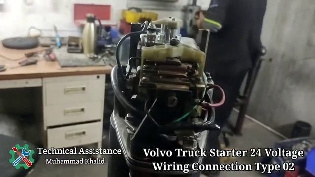 Volvo Truck ? Starter Connection Solenoid Switch Type 02 Voltage 24 वोल्वो सोलेनॉइड स्विच कनेक्शन смотреть онлайн