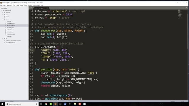 OpenCV TUTORIAL #3 How to Record Video in OpenCV & Python смотреть онлайн