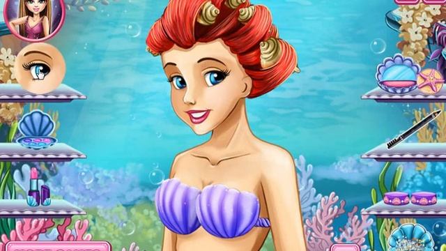 Реальный макияж Русалки Ариэль // Real makeover Mermaid Ariel смотреть онлайн