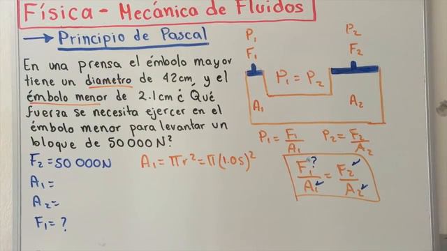 ✅PRINCIPO DE PASCAL | APRÉNDELO HOY!💯| FÍSICA PREPARATORIA смотреть онлайн