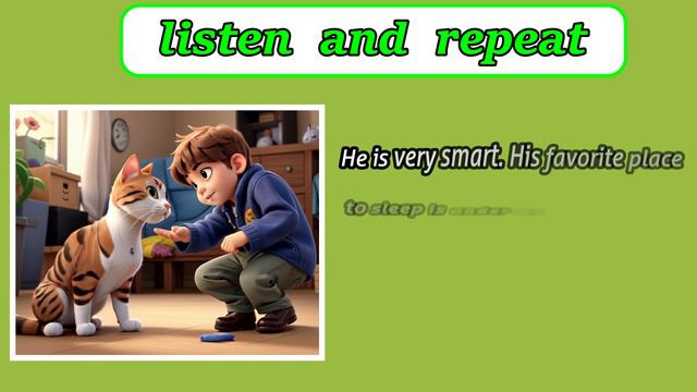 Improve Your English, My little Cat Story, English Listening, Speaking, conversation Skills смотреть онлайн