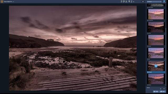 Tuto Combo Rapide Photoshop Luminar4 topaz adjust AI [FR] смотреть онлайн