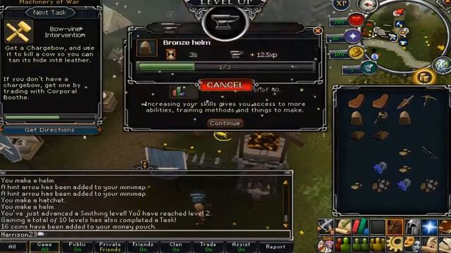 Let's Play Runescape pt.2 CAVE-IN! смотреть онлайн